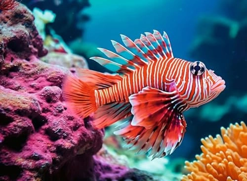 Red Lionfish Puzzle (4005555013341) - 500 pcs