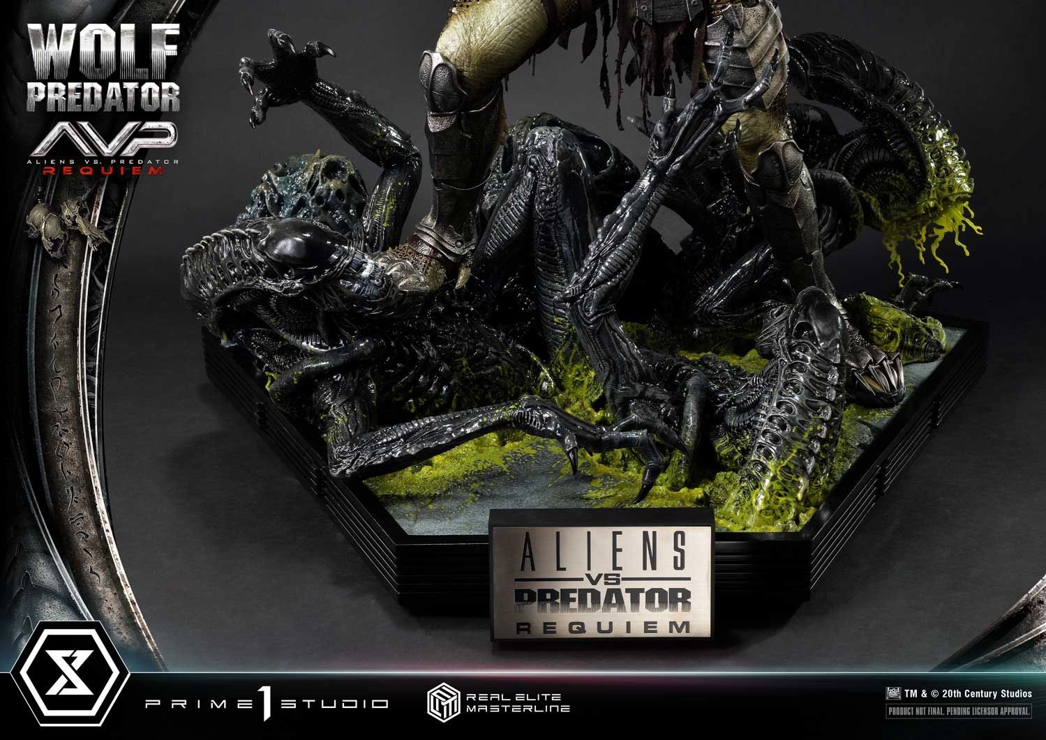 Requiem Wolf Predator - Aliens vs Predator - H:95cm