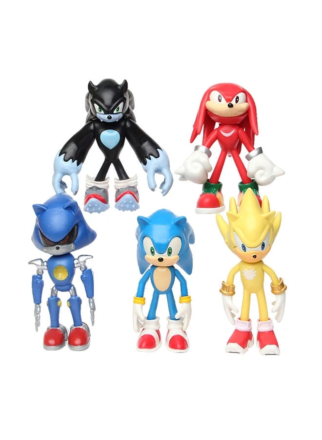 halamodo Sonic Inspired Collectible Action Figures Bundle