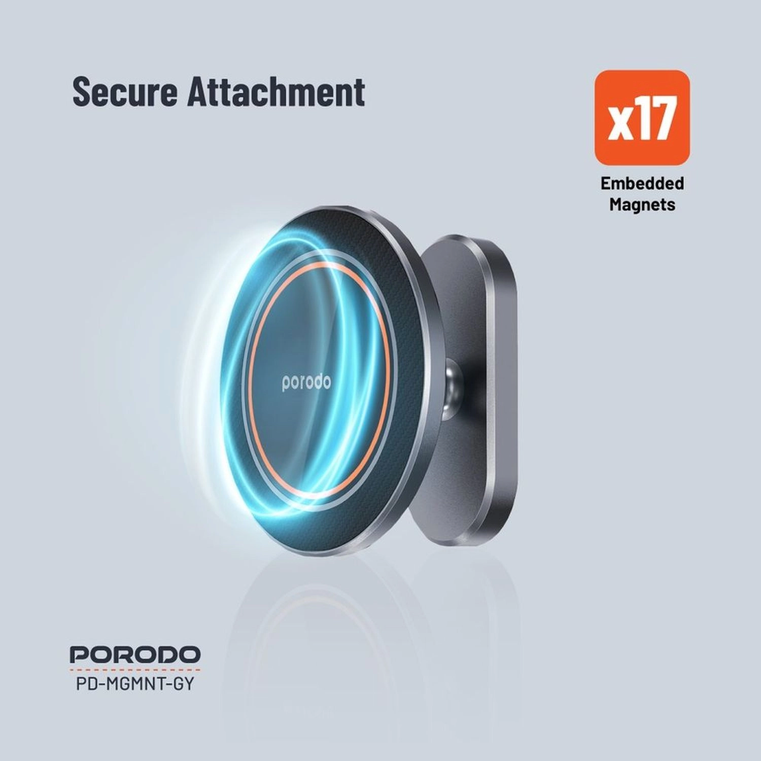 MagSafe Car Mount - 360° Rotation Strong Magnetic Hold iPhone 12 and later