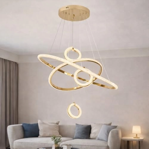 Infinity Ring Chandelier - Dimmable
