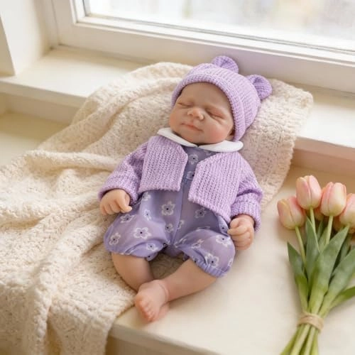 Pascale Reborn Baby Doll - 12 Inch Silicone Ages 3+