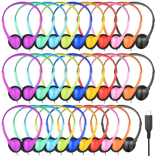 USB Type C Kids Wired Headphone Pack