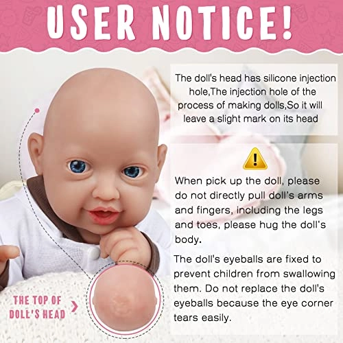 Avery Baby Doll - 23 inch Full Body Silicone Ages 3+