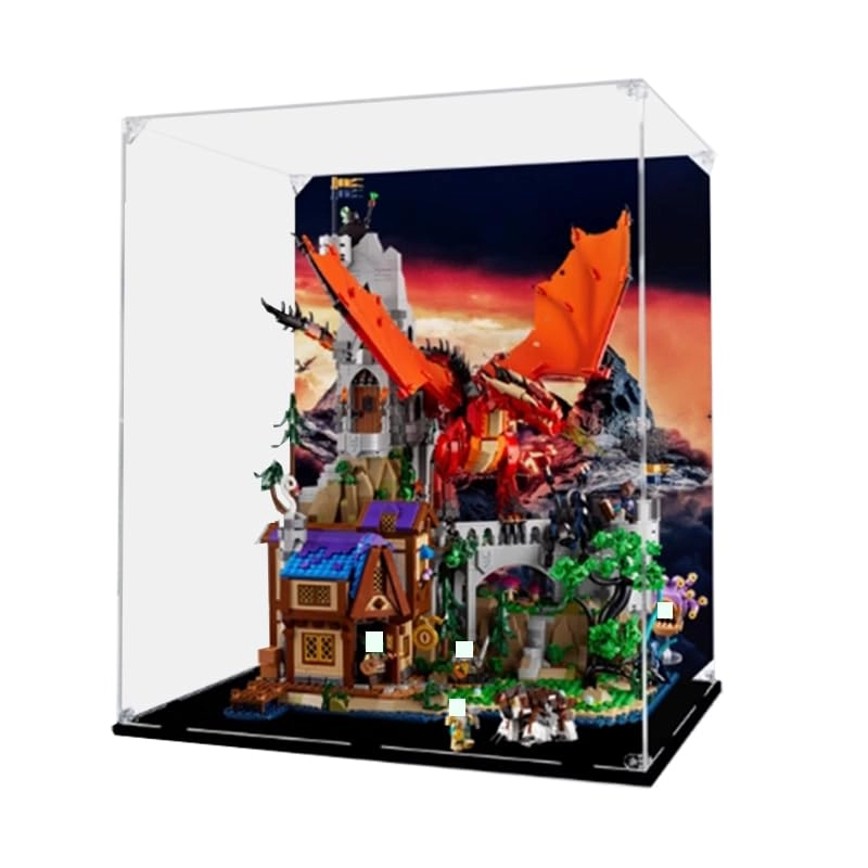 HCAEIOFJ Display Case (21348) - Red Dragon's Tale Dungeons & Dragons