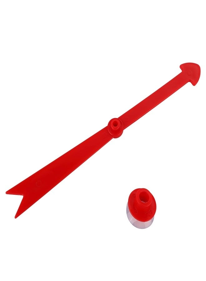 Tinoaly Arrow Spinner - Large Red Suction Cup