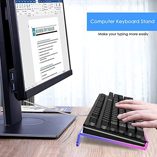 Acrylic Keyboard Stand
