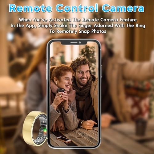 Smart Health Ring - Blood Pressure Monitor Heart Rate Blood Oxygen