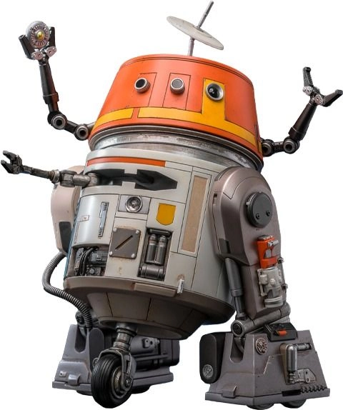 Hot Toys Chopper - Star Wars Ahsoka collectible series - Sixth Scale LED light-up