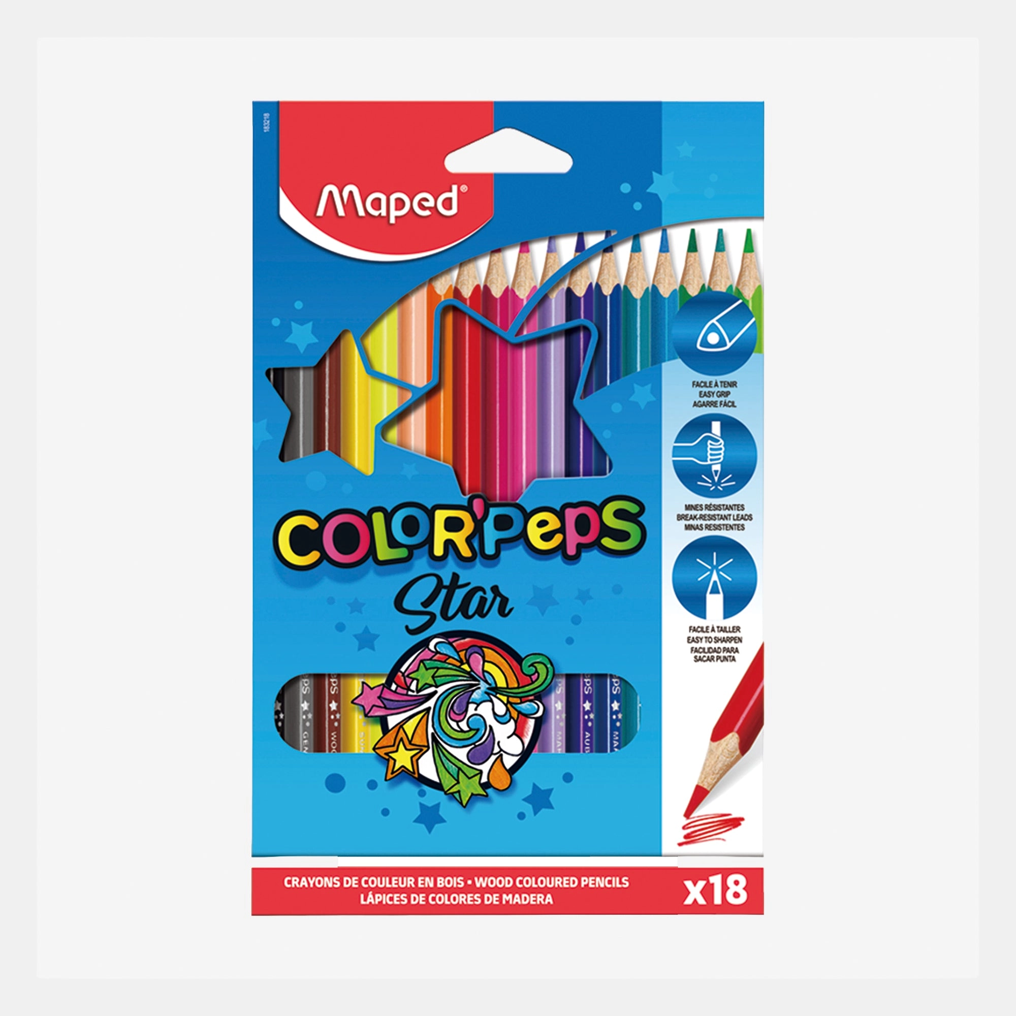 Maped Color'Peps Star - 18 PCS