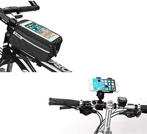 Bike Set for Samsung Galaxy S5 Mini - Touchscreen + Handlebar Mount + Bag Touchscreen