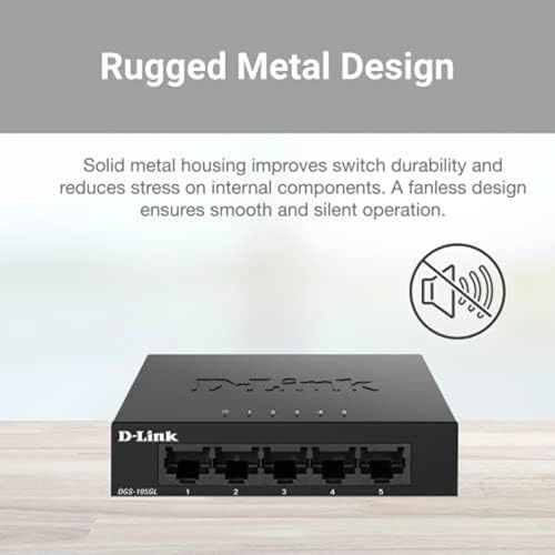 DGS-105GL-V2 - 5-ports