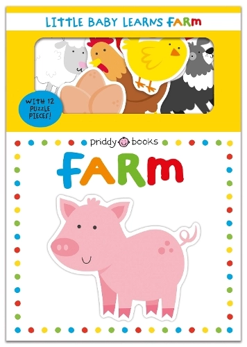 Priddy Books Little Baby Learns Farm Board Book