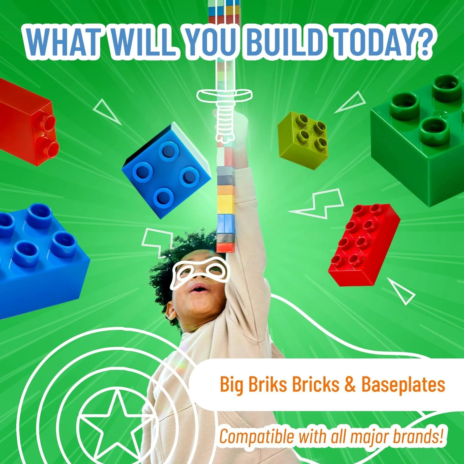 Mega Toy Building Block Baseplate