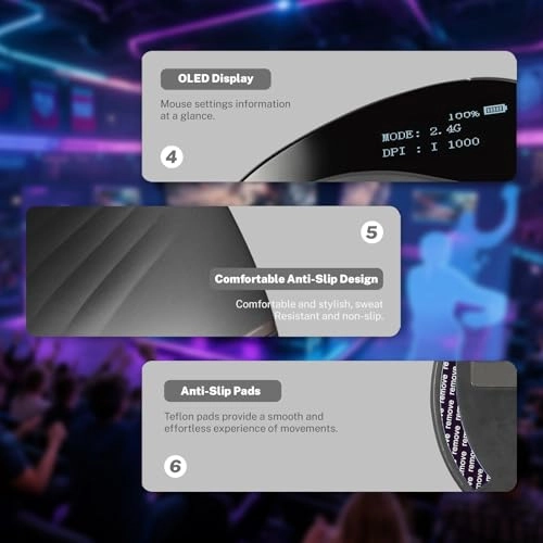 F13 Optical Gaming Mouse - Bluetooth