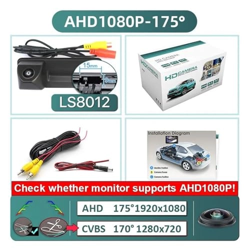 GAF-LS8008 - Top Starlight Night Vision Wire AHD 1080P or 720P