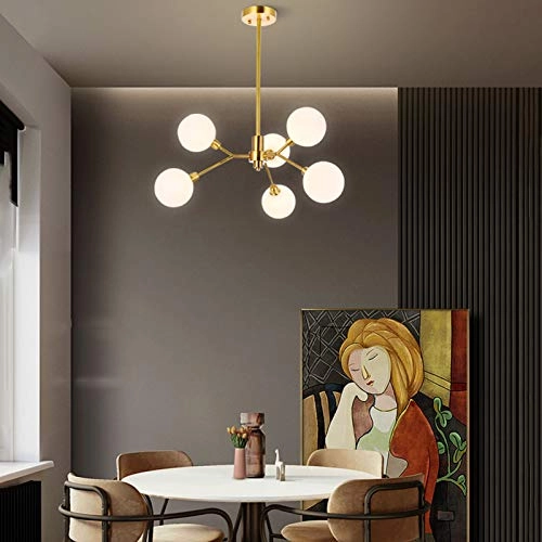 Magic Bean Molecule Chandelier