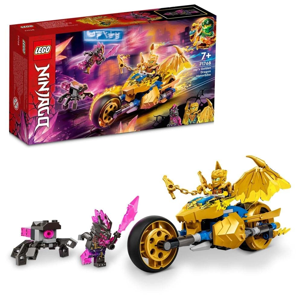 NINJAGO Jay’s Golden Dragon Motorbike