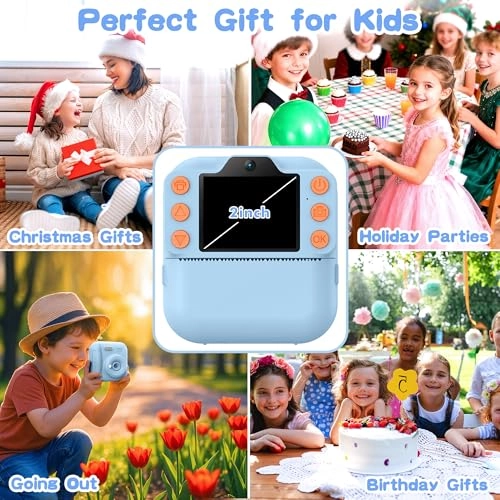 Instant Print Camera - 64GB 1000mAh