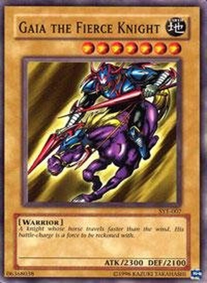 Yu-Gi-Oh! Gaia The Fierce Knight SYE-007