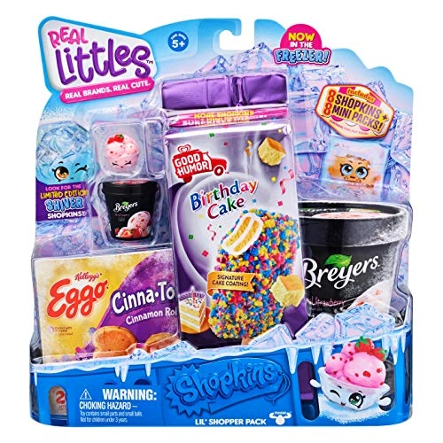 Real Littles Lil' Shopper Pack - Ice Cream Theme (57730.AD0.0000) 8 pcs