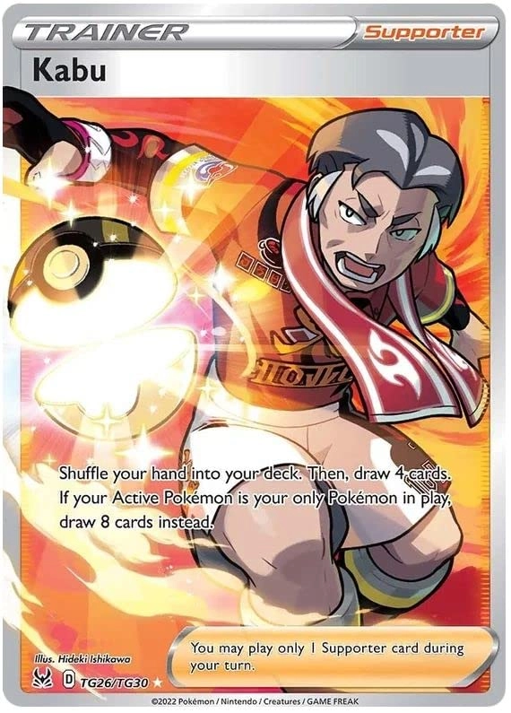 Pokémon Kabu TG26/TG30 - 1pcs + Toploader