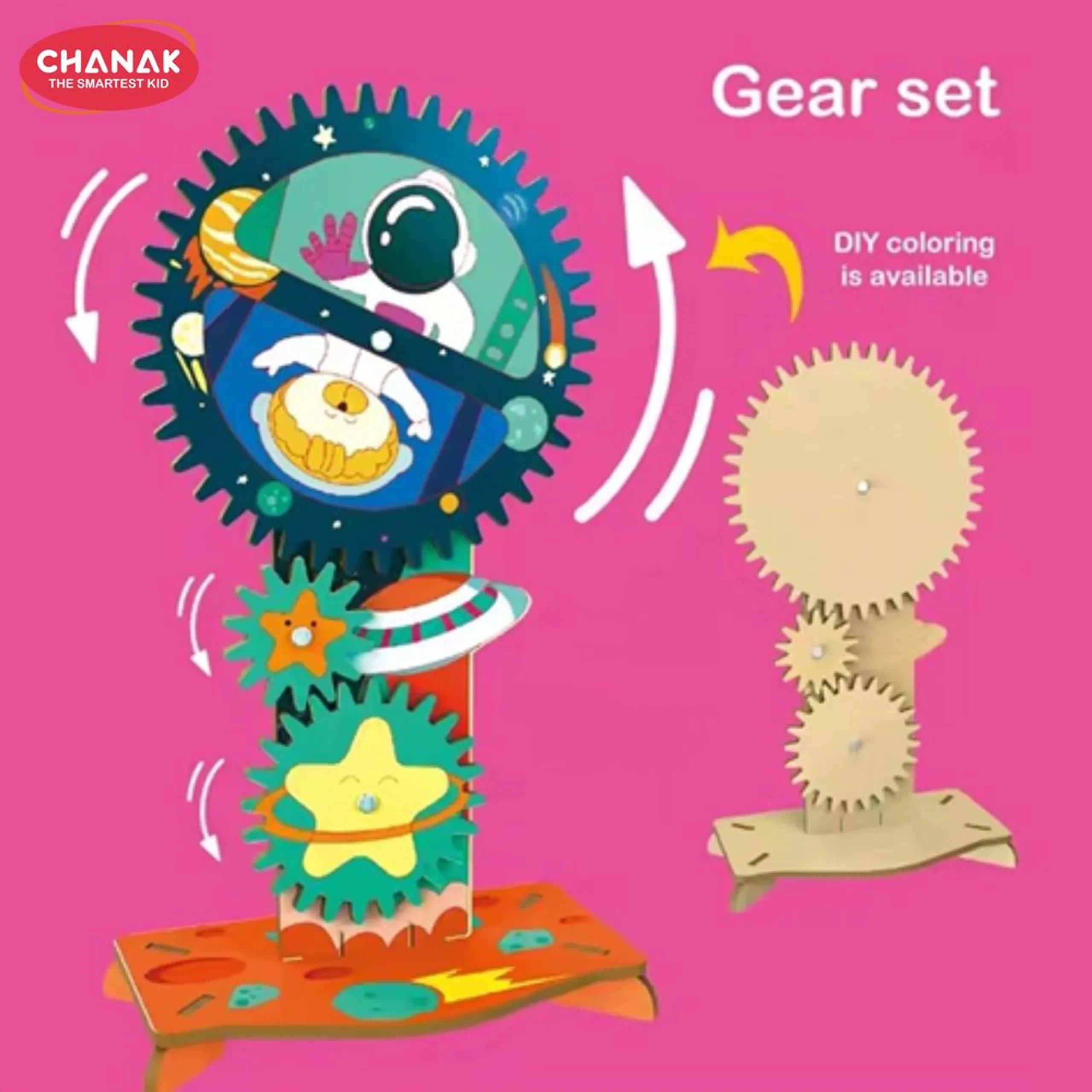 Hydraulic Machinery Steam DIY Kit Science Engineering - 8 years+