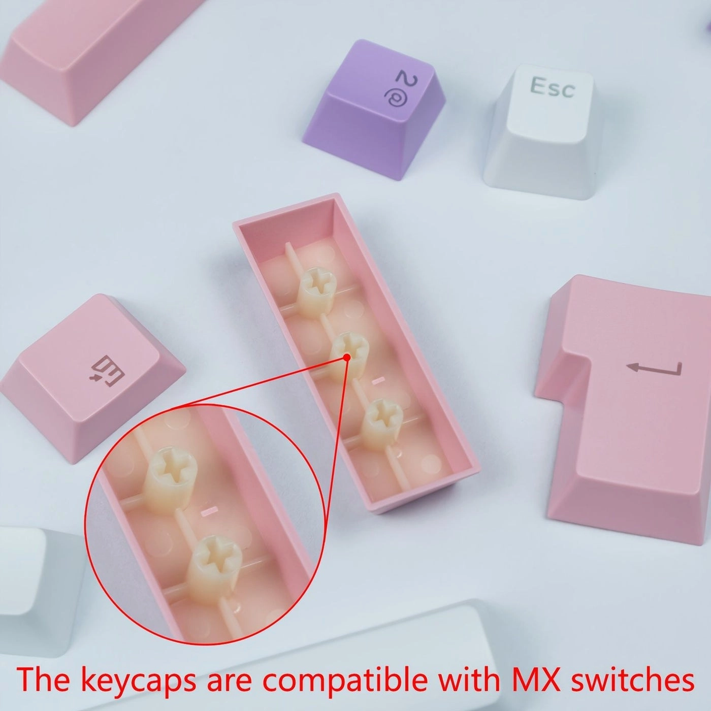 108 Key ABS Keycaps - OEM Height For MX Switch