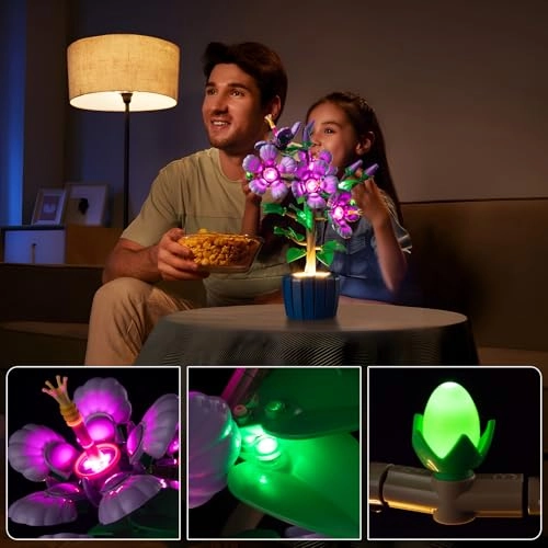 LED Lighting Set for Lego 10372 Hibiscus Flower (HUA-N)