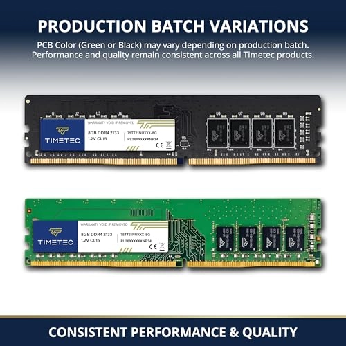 UDIMM Desktop RAM - 16GB 2133MHz 288Pin DDR4