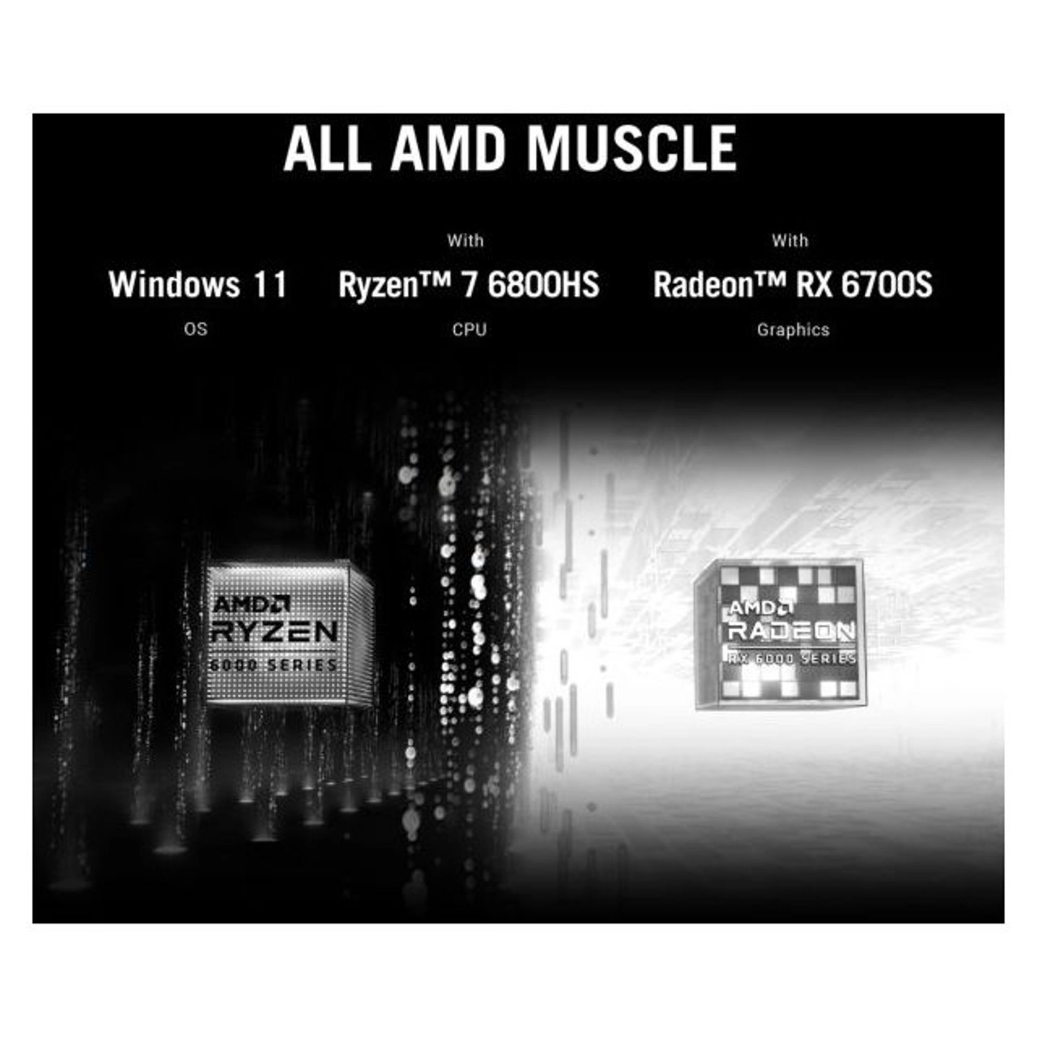 ROG Zephyrus G14 GA402RJ-L8170W - 14'' Ryzen 7-6800HS 16GB DDR5 1TB SSD