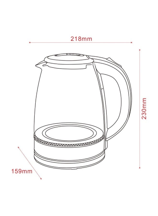 Glass Transparent Electric Kettle