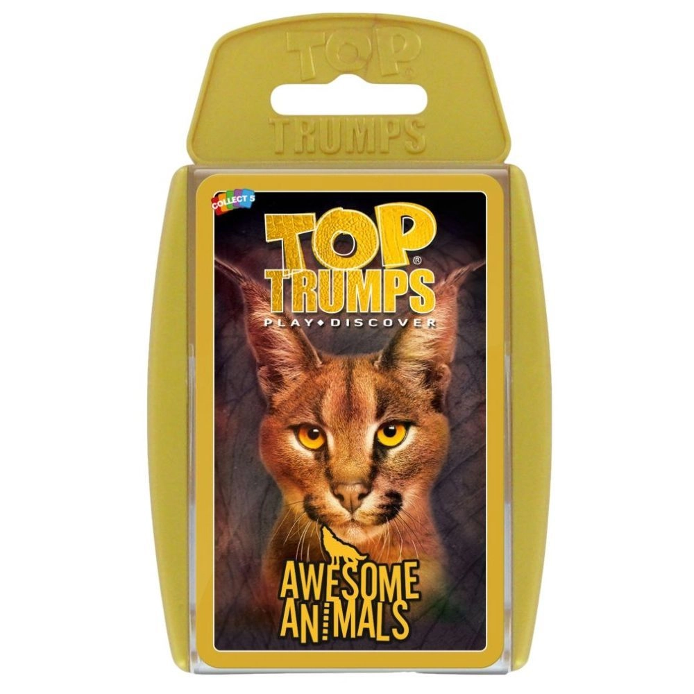 Top Trumps Awesome Animals - Card Game