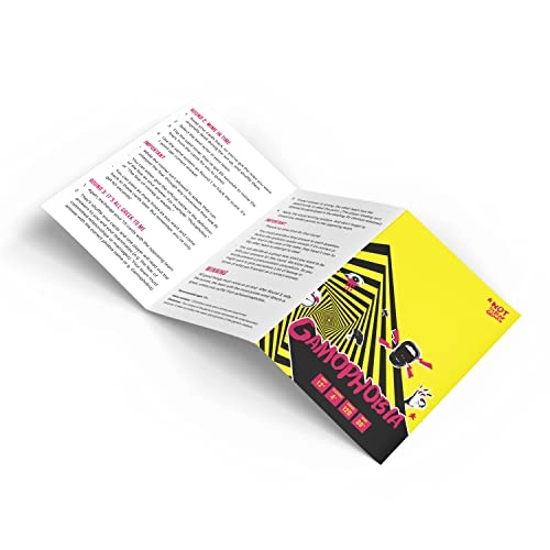 Gamophobia Card Game - 12 years and up 1 Adult