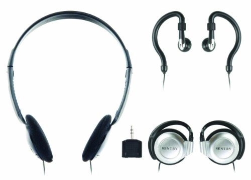 Lightweight Headphone - Wired Headphone + Clip-on Headphone - Wired Headphone + Ear-wrap Headphone - Wired Headphone