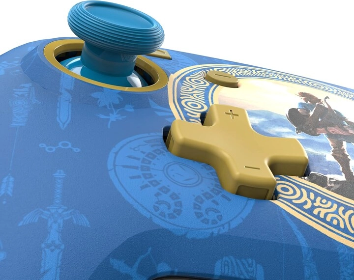 Rematch Wired Controller - Hyrule Blue Nintendo Switch