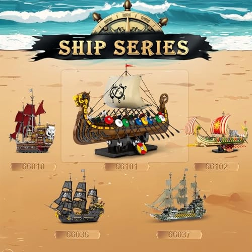 Viking Warship - 2547 pcs for ages 14+