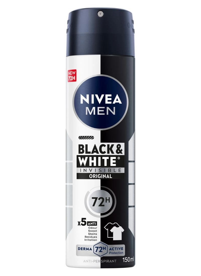 Invisible Black & White - Fresh masculine scent 300 gram