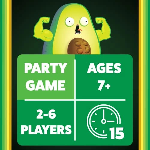 Throw Throw Avocado - Dodgeball Card Game