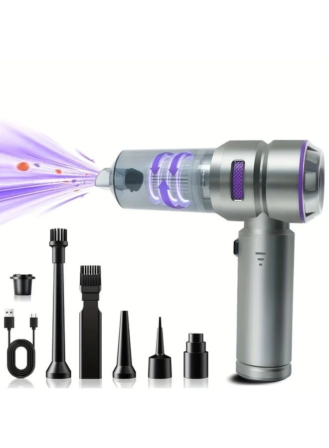 4-in-1 Wireless Handheld Vacuum Cleaner - 2000mAh