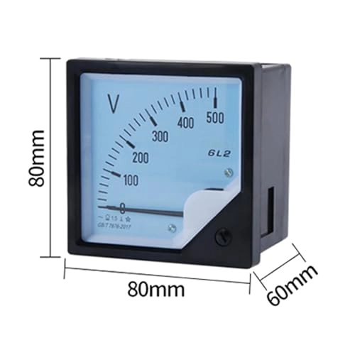 6L2-V - AC DC Voltmeter Ammeter