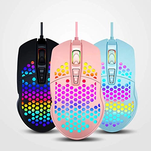 Hollow Honeycomb Gaming Mouse - USB