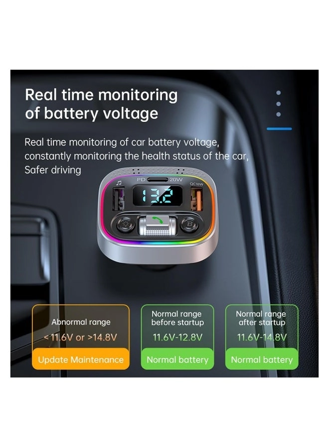 Bluetooth Adapter for Car - V5.0 Type-C