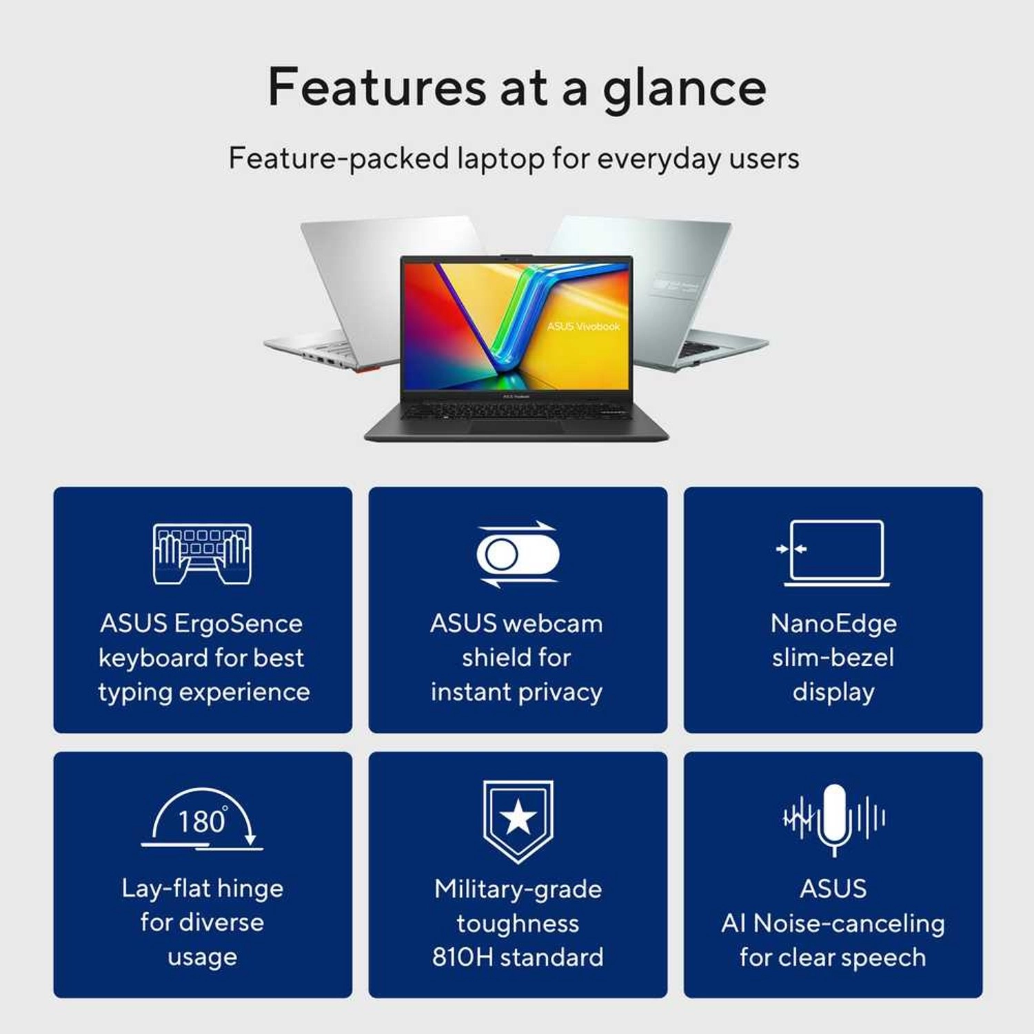 Vivobook Go 14 E1404GA-NK039W - 14'' Core i3-N305 8GB DDR4 256GB SSD