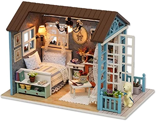 Domantic And Cute Dollhouse Miniature Diy House Kit - Romantic Forest Time 1: 24