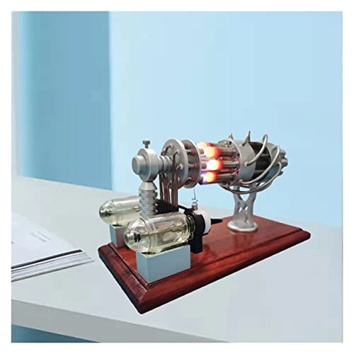 Stirling Engine - 8 cylinders 8 heating tube