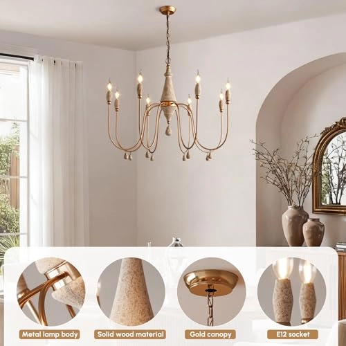 Chandelier - 8-Light 38.2"