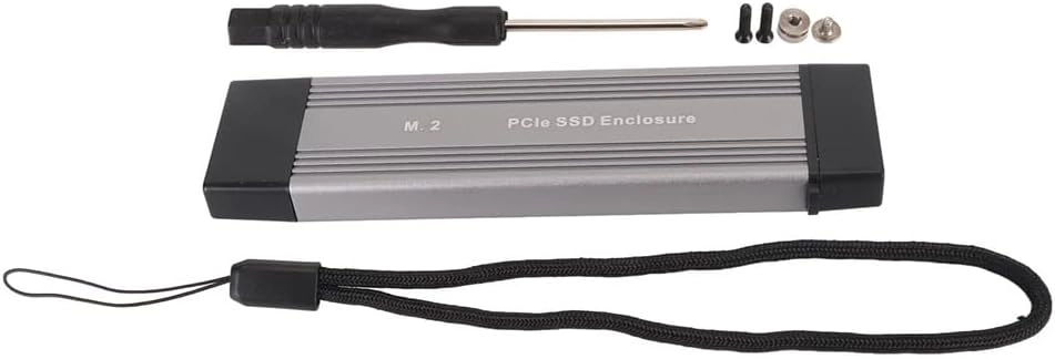 M.2 SSD Enclosure - NVMe SATA Dual Protocol 10Gbps USB-C/A