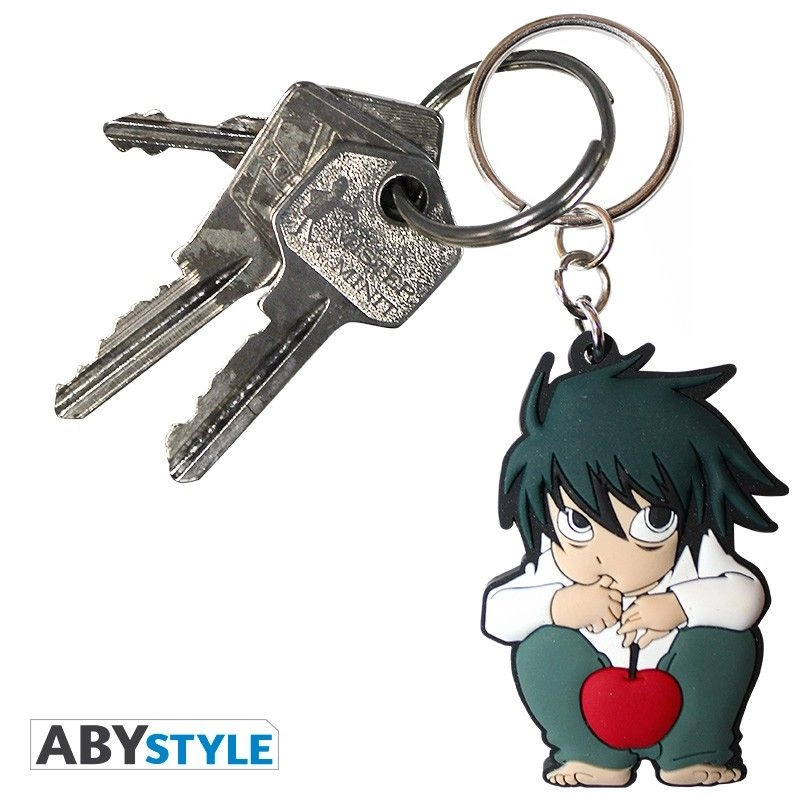 Death Note Keychain - PVC L Character