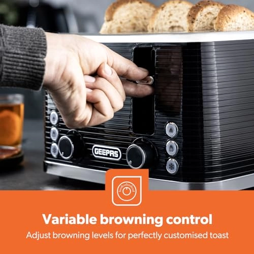 Filter Coffee Machine - 1.5L + 4 Slice Toaster - 4 slice(s)